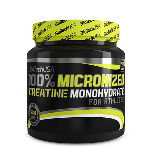 BIOTECH USA - 100% MICRONIZED CREATINE MONOHYDRATE - 500 G