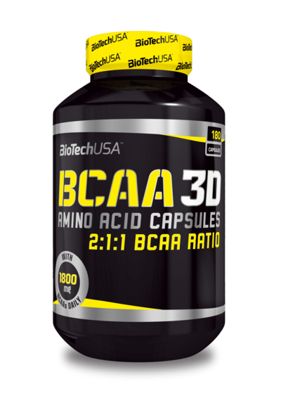 BIOTECH USA - BCAA 3D - AMINO ACID CAPSULES - 180 KAPSZULA