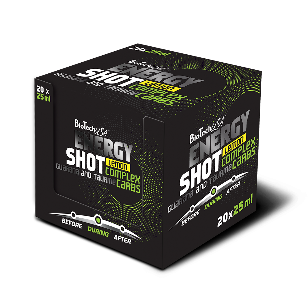 BIOTECH USA - ENERGY SHOT - 20 X 25 ML