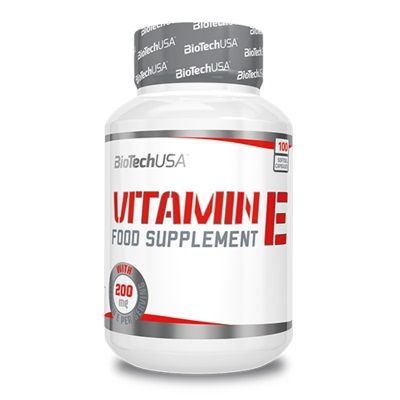 BIOTECH USA - VITAMIN E - 100 LÁGYZSELATIN KAPSZULA