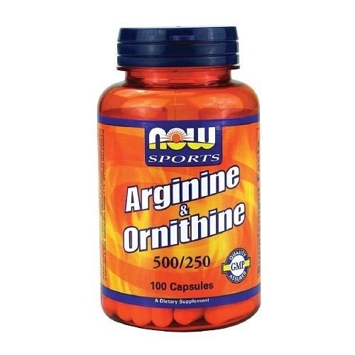 NOW - ARGININE & ORNITHINE - 100 KAPSZULA