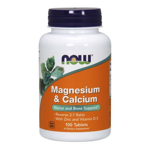 NOW - CALCIUM - MAGNESIUM - 100 KAPSZULA