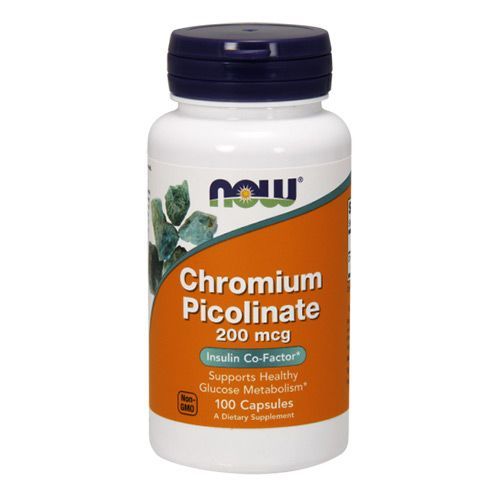 NOW - CHROMIUM PICOLINATE 200 MCG - 100 KAPSZULA