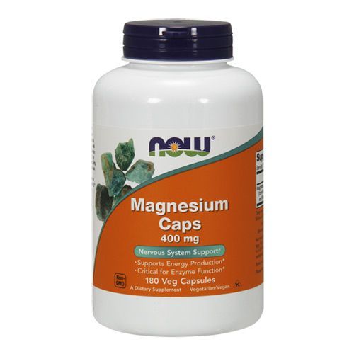 NOW - MAGNESIUM CAPS 400 MG - 180 VEG KAPSZULA