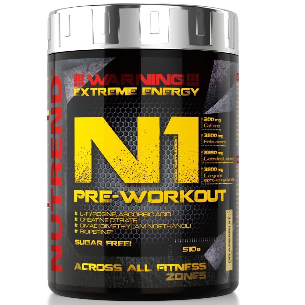 NUTREND - N1 PRE-WORKOUT - 510 G
