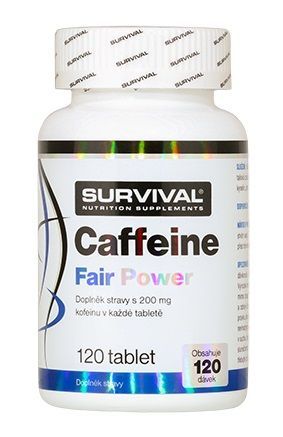 SURVIVAL - CAFFEINE FAIR POWER - 120 TABLETTA