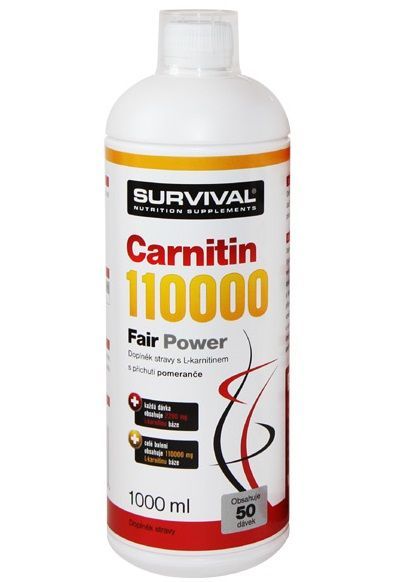 SURVIVAL - CARNITINE 110.000 FAIR POWER - 1000 ML