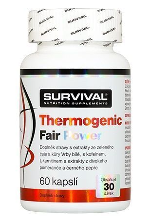 SURVIVAL - THERMOGENIC FAIR POWER - 60 KAPSZULA