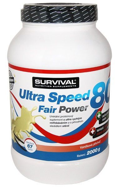 SURVIVAL - ULTRA SPEED 80 FAIR POWER - 2000 G