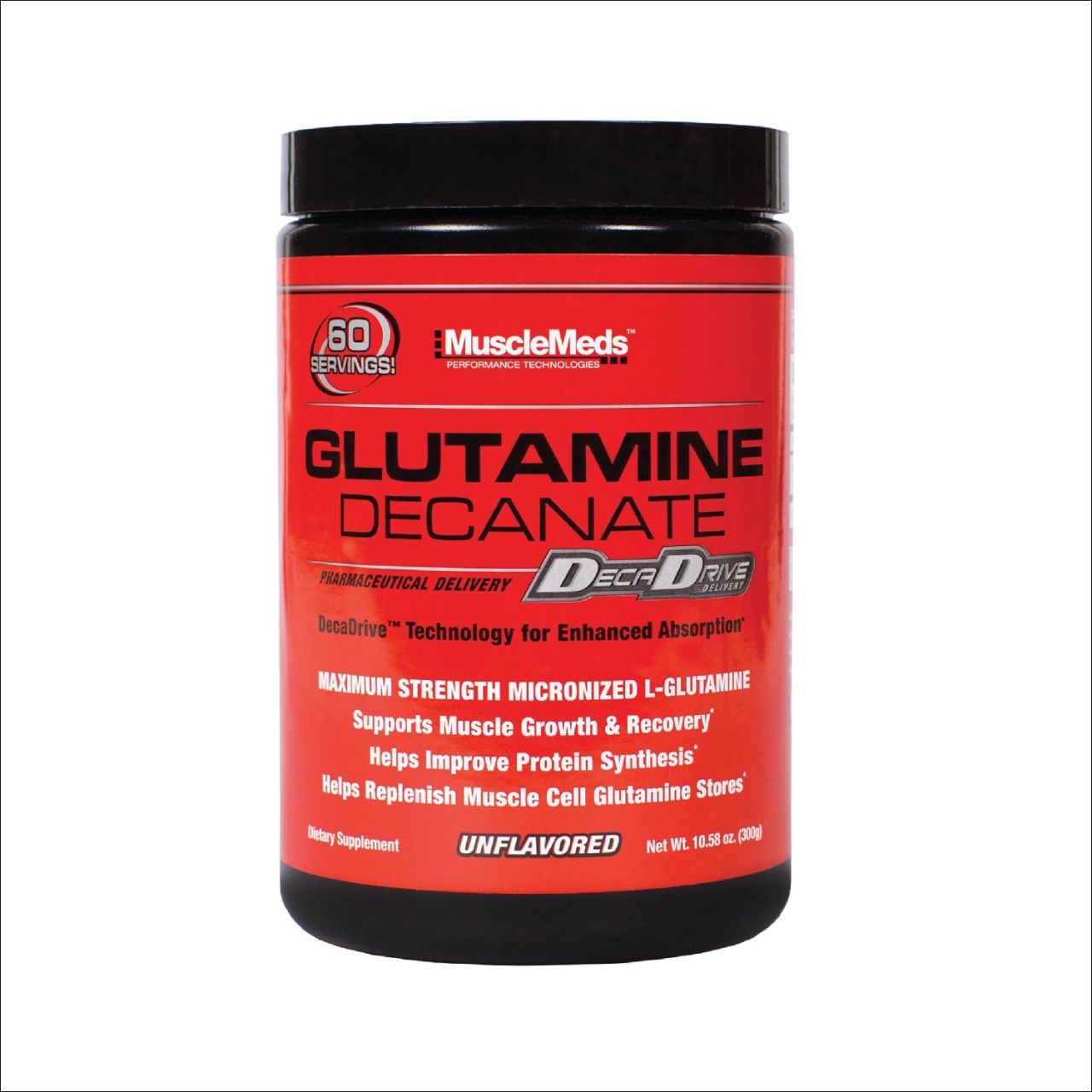 MUSCLEMEDS - GLUTAMINE DECANATE - 300 G