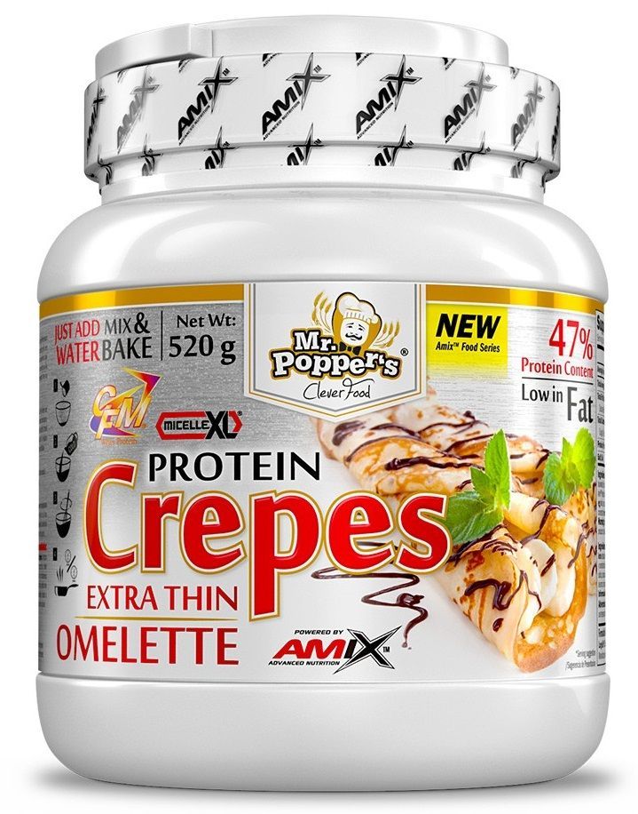 AMIX - PROTEIN CREPES - EXTRA THIN OMELETTE - 520 G